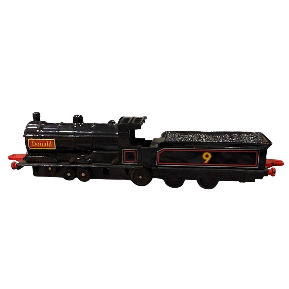 Thomas The Tank Engine Donald No. 9 Ertl Die Cast Train 1992 Gullane Vintage - Picture 4 of 11